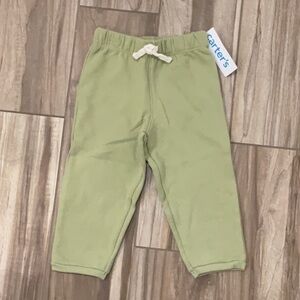Carter's Light Green Kids Joggers